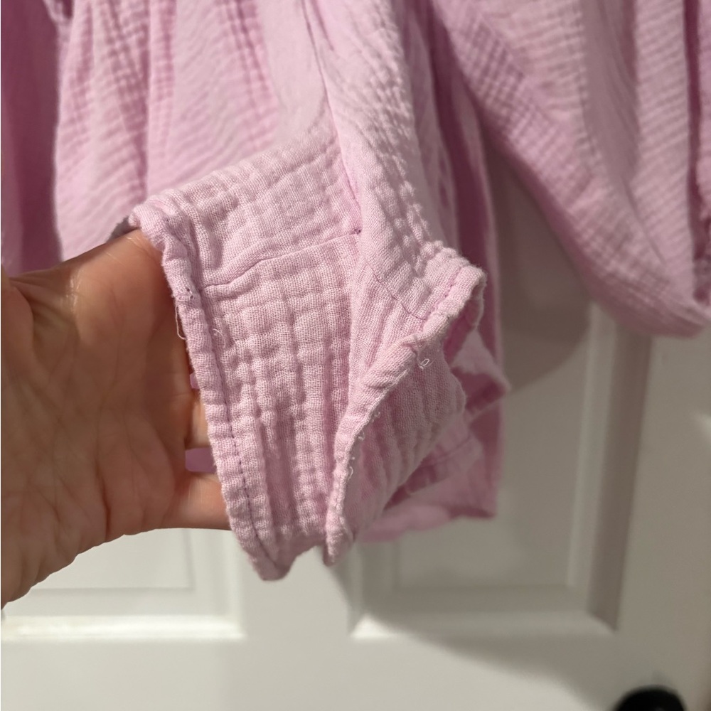BUCKETLIST Lavender Ruffled Romper - Picture 3 of 5
